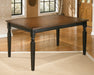 Owingsville Dining Table and 4 Chairs Royal Furniture