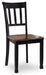 Owingsville Dining Table and 4 Chairs Royal Furniture