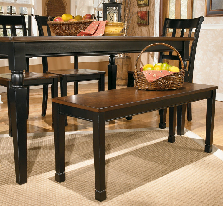 Owingsville Large Dining Room Bench Royal Furniture