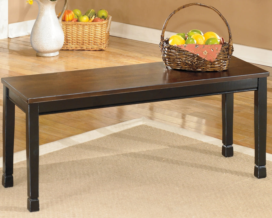 Owingsville Large Dining Room Bench Royal Furniture