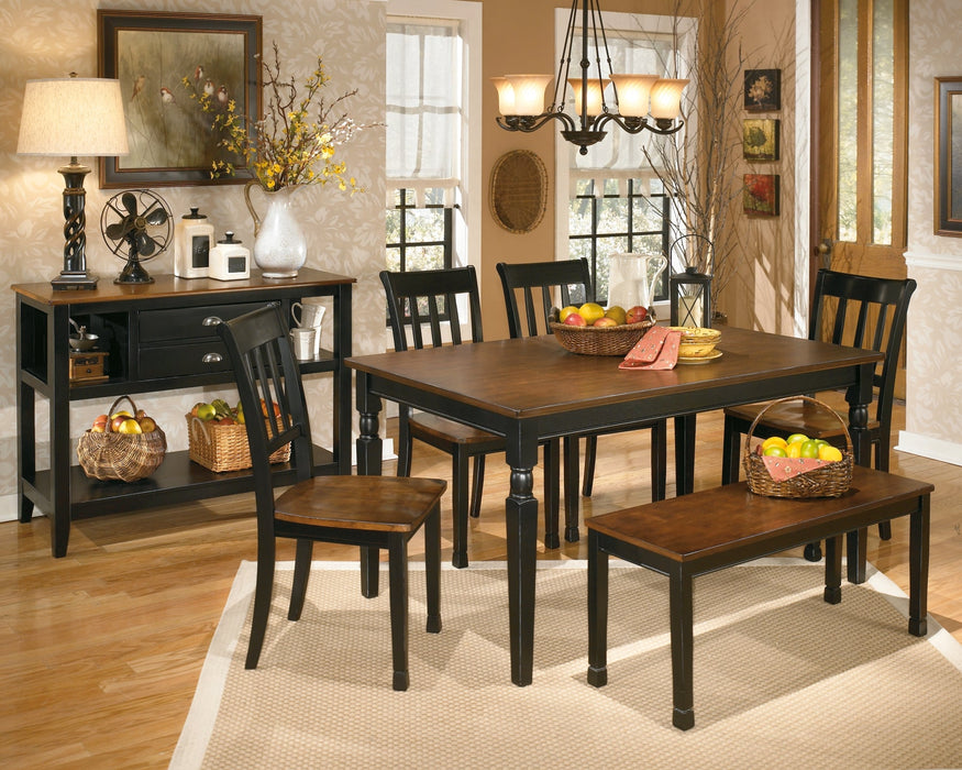 Owingsville Large Dining Room Bench Royal Furniture