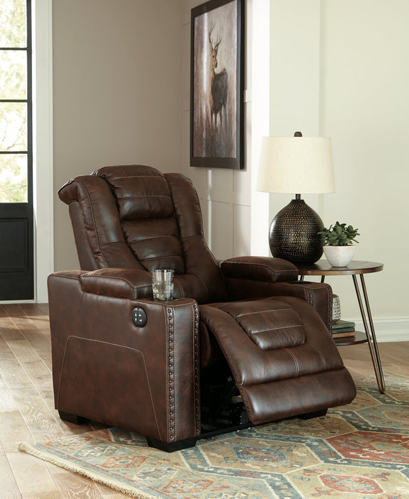 Owner's Box PWR Recliner/ADJ Headrest Royal Furniture