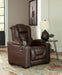 Owner's Box PWR Recliner/ADJ Headrest Royal Furniture