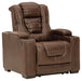 Owner's Box PWR Recliner/ADJ Headrest Royal Furniture