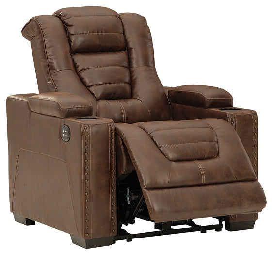 Owner's Box PWR Recliner/ADJ Headrest Royal Furniture