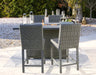 Palazzo Outdoor Counter Height Dining Table with 4 Barstools Royal Furniture