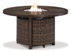 Paradise Trail Round Fire Pit Table Royal Furniture