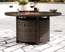 Paradise Trail Round Fire Pit Table Royal Furniture