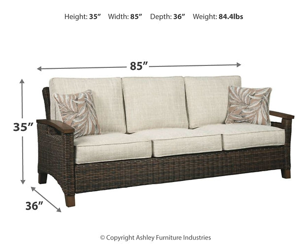 Paradise Trail Sofa with Cushion Royal Furniture