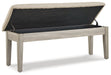 Parellen Upholstered Storage Bench Royal Furniture