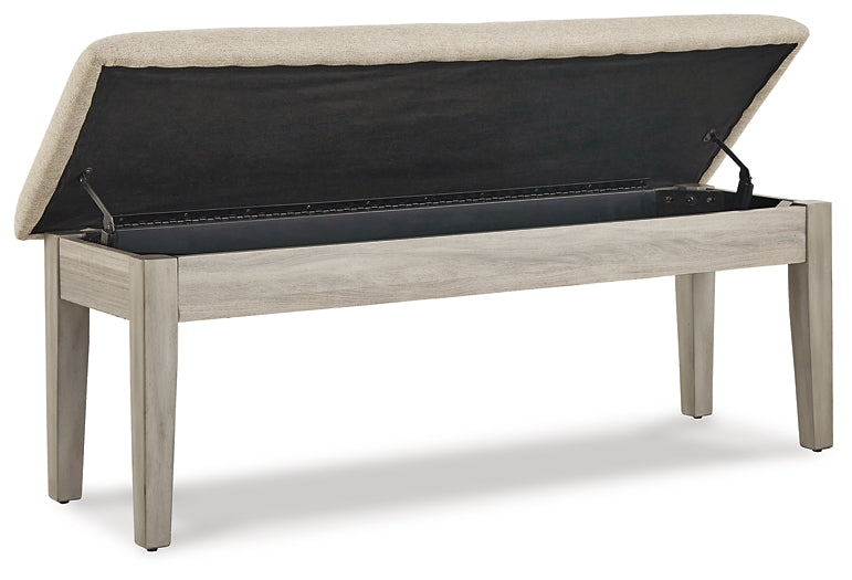 Parellen Upholstered Storage Bench Royal Furniture