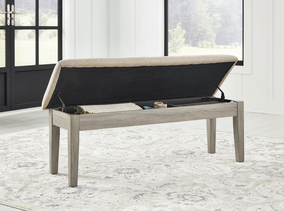 Parellen Upholstered Storage Bench Royal Furniture