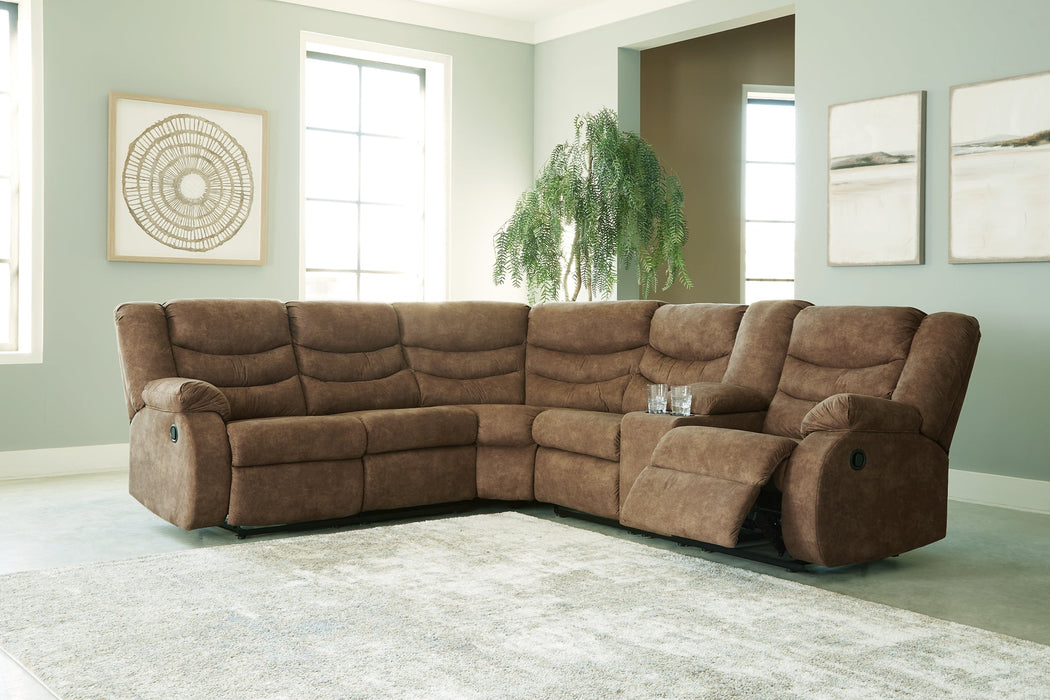 Partymate 2-Piece Reclining Sectional Royal Furniture