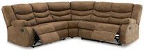 Partymate 2-Piece Reclining Sectional Royal Furniture