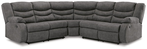 Partymate 2-Piece Reclining Sectional Royal Furniture