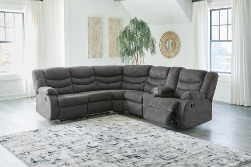 Partymate 2-Piece Reclining Sectional Royal Furniture