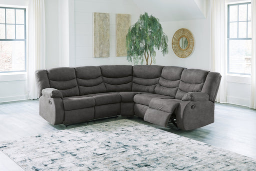 Partymate 2-Piece Reclining Sectional Royal Furniture