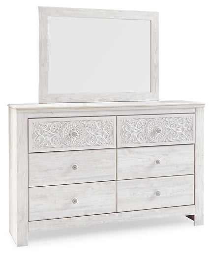 Paxberry Dresser and Mirror Royal Furniture