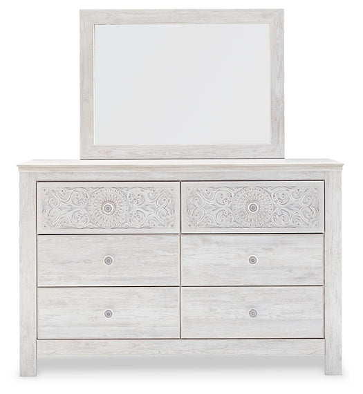 Paxberry Dresser and Mirror Royal Furniture