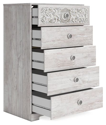 Paxberry Five Drawer Chest Royal Furniture