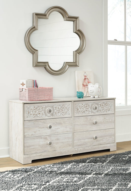 Paxberry Six Drawer Dresser Royal Furniture