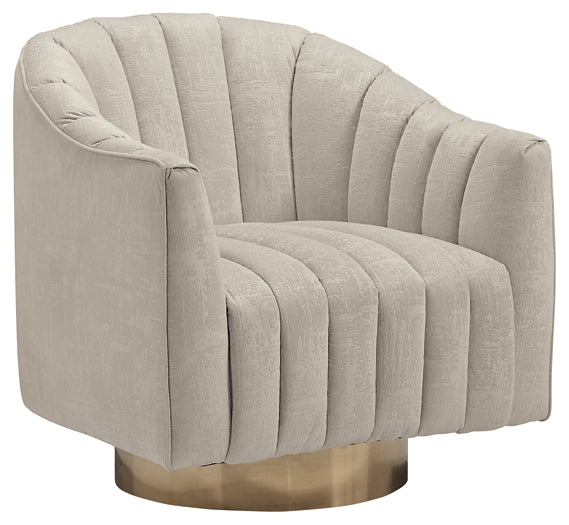 Penzlin Swivel Accent Chair Royal Furniture