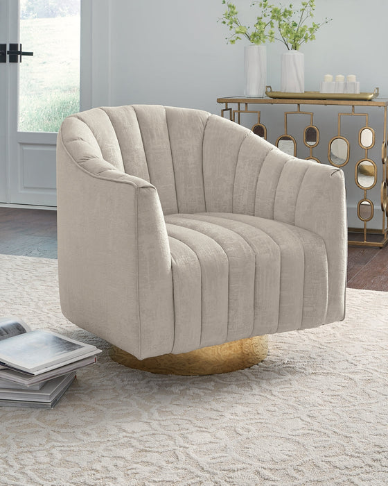 Penzlin Swivel Accent Chair Royal Furniture