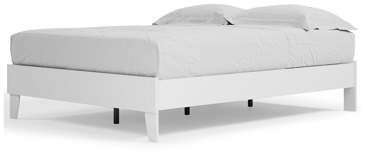 Piperton Queen Platform Bed Royal Furniture