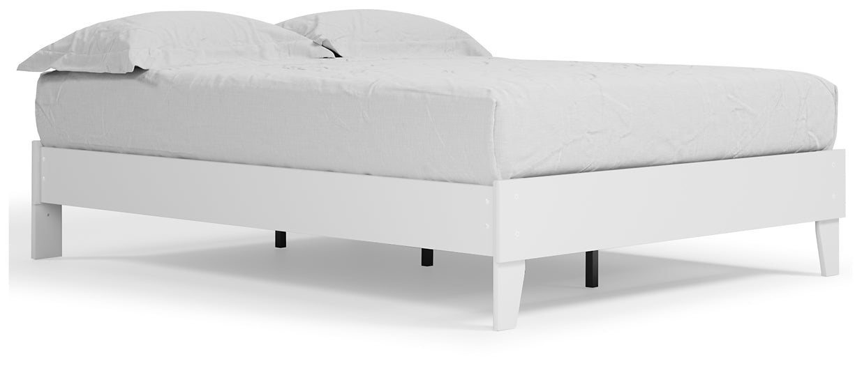 Piperton Queen Platform Bed Royal Furniture