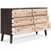 Piperton Six Drawer Dresser Royal Furniture