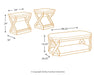 Radilyn Occasional Table Set (3/CN) Royal Furniture