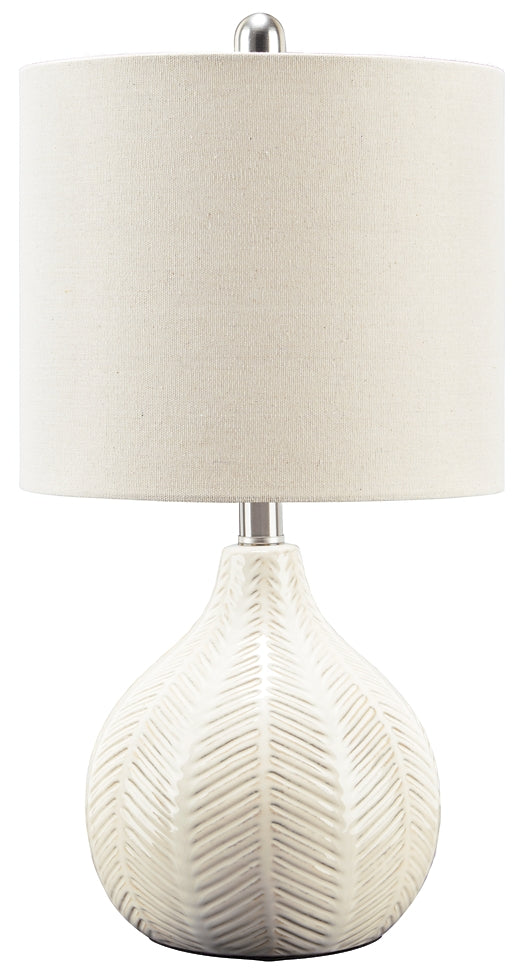 Rainermen Ceramic Table Lamp (1/CN) Royal Furniture