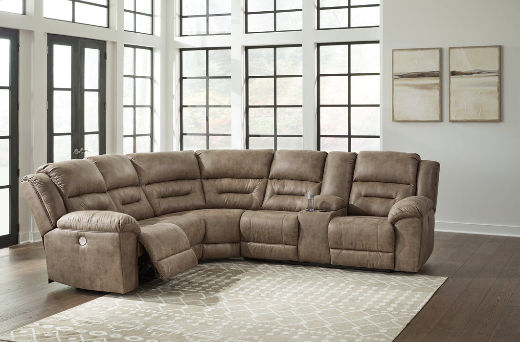 Ravenel 3-Piece Power Reclining Sectional Royal Furniture