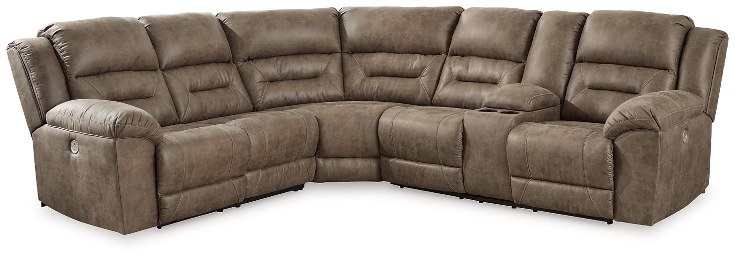 Ravenel 3-Piece Power Reclining Sectional Royal Furniture