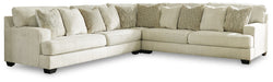 Rawcliffe 3-Piece Sectional with Ottoman Royal Furniture