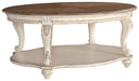 Realyn Coffee Table with 1 End Table Royal Furniture