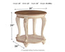 Realyn Coffee Table with 1 End Table Royal Furniture