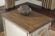 Realyn Coffee Table with 1 End Table Royal Furniture