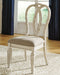 Realyn Dining Table and 4 Chairs Royal Furniture