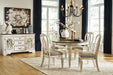 Realyn Dining Table and 4 Chairs Royal Furniture