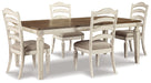 Realyn Dining Table and 4 Chairs Royal Furniture