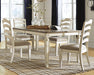 Realyn Dining Table and 8 Chairs Royal Furniture