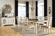 Realyn Dining Table and 8 Chairs Royal Furniture