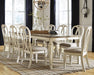 Realyn Dining Table and 8 Chairs Royal Furniture