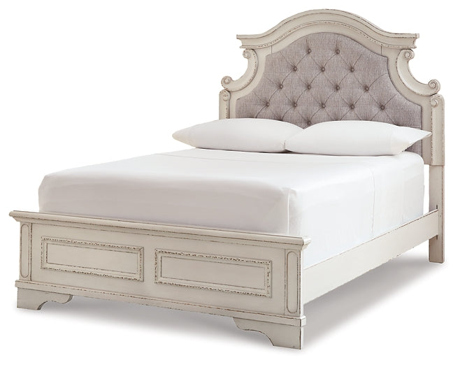 Realyn Full Panel Bed with Dresser Royal Furniture