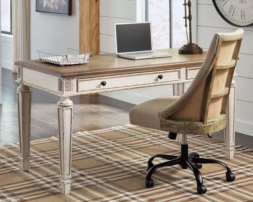 Realyn Home Office Desk Royal Furniture