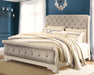 Realyn King Sleigh Bed with Mirrored Dresser and Chest Royal Furniture