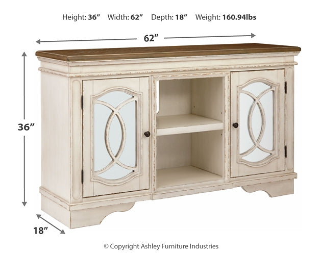 Realyn Large TV Stand Royal Furniture