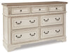 Realyn Twin Panel Bed with Dresser Royal Furniture