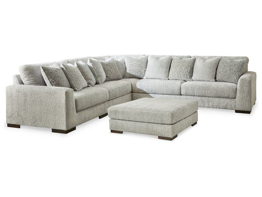 Regent Park 5-Piece Sectional with Ottoman Royal Furniture